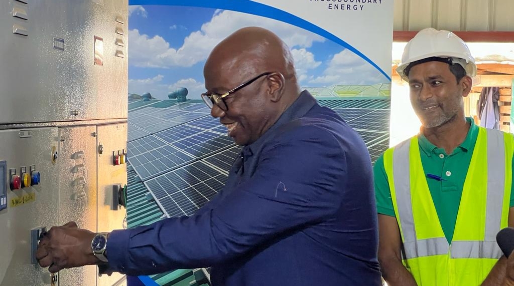 Energy Minister Commissions Renewable Solar Energy Facility at Miro Forestry