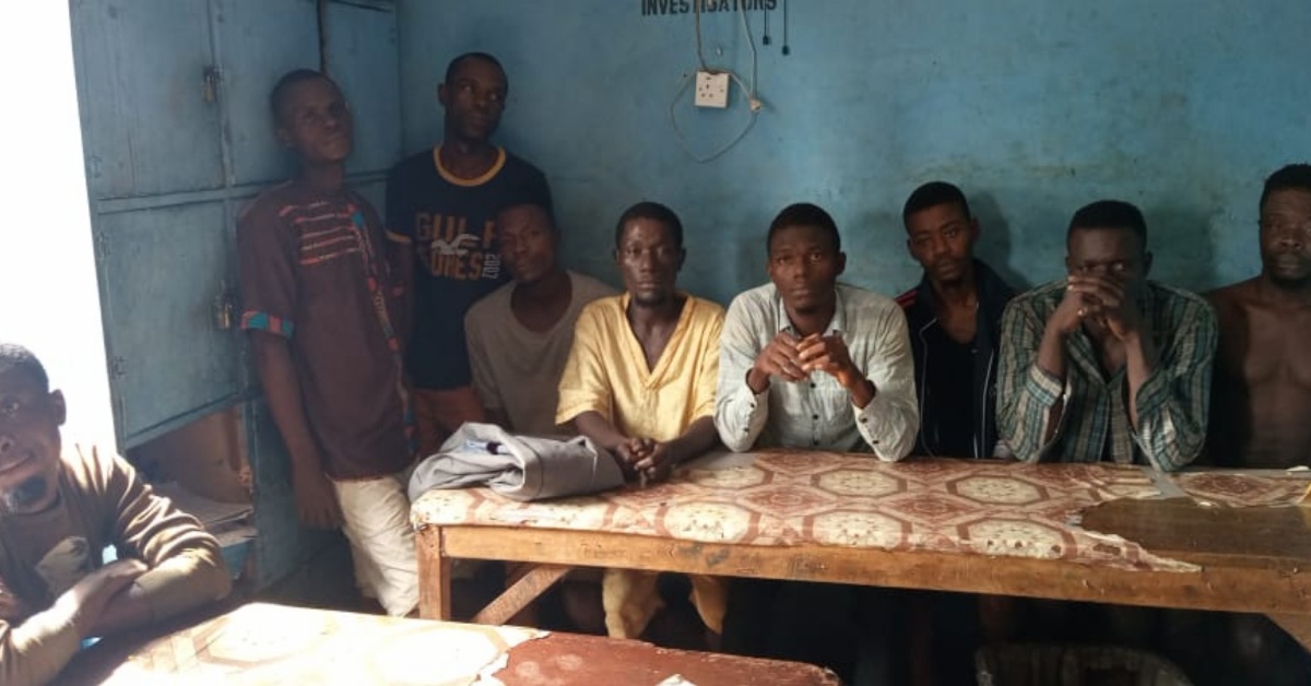 Sierra Leone Police Arrests 9 Armed Robbery Suspects in Bo