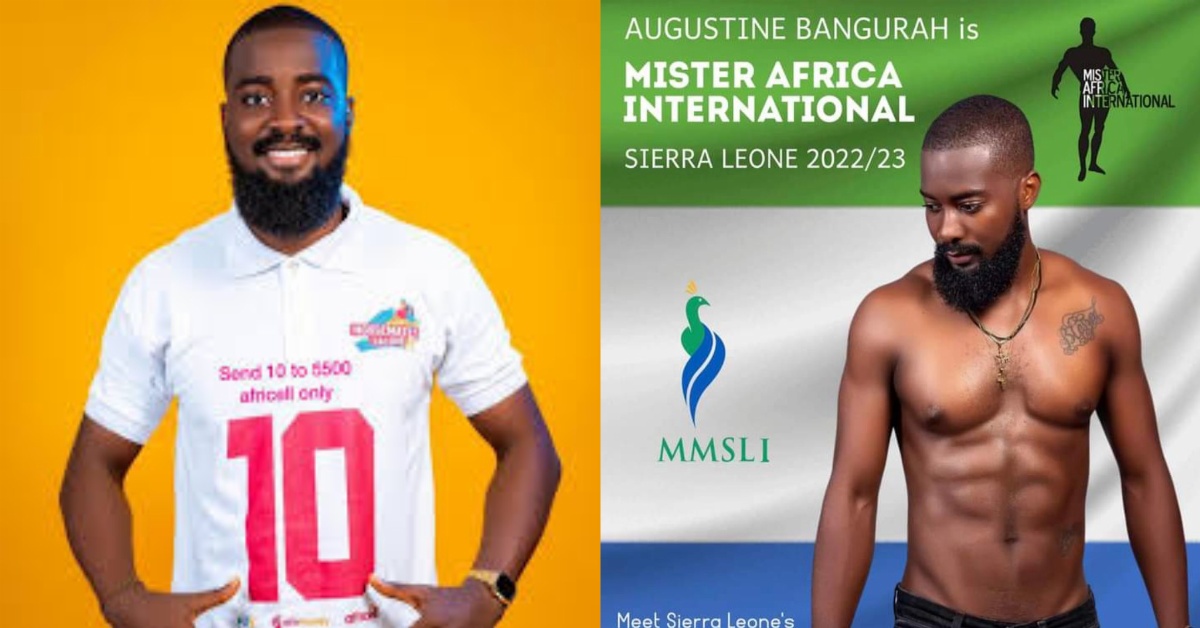 Former Housemate Augustine Bangura to Represents Sierra Leone in Mister Africa International Pageant