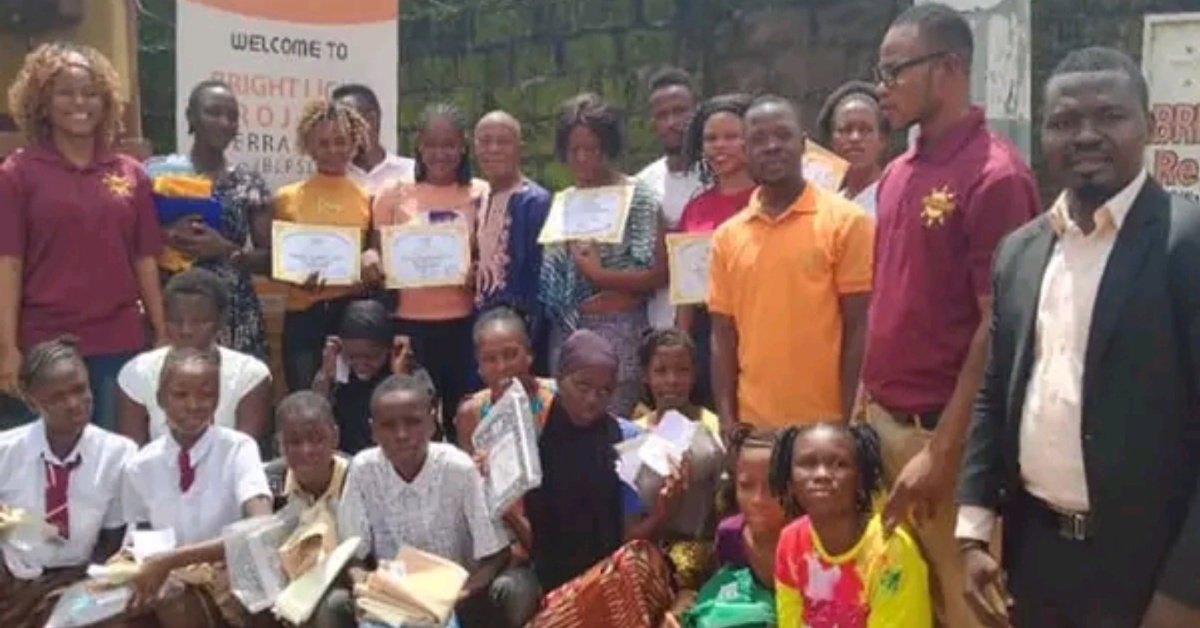 Bright Light Project Provides Educational Support to 69 Children in Bombali District