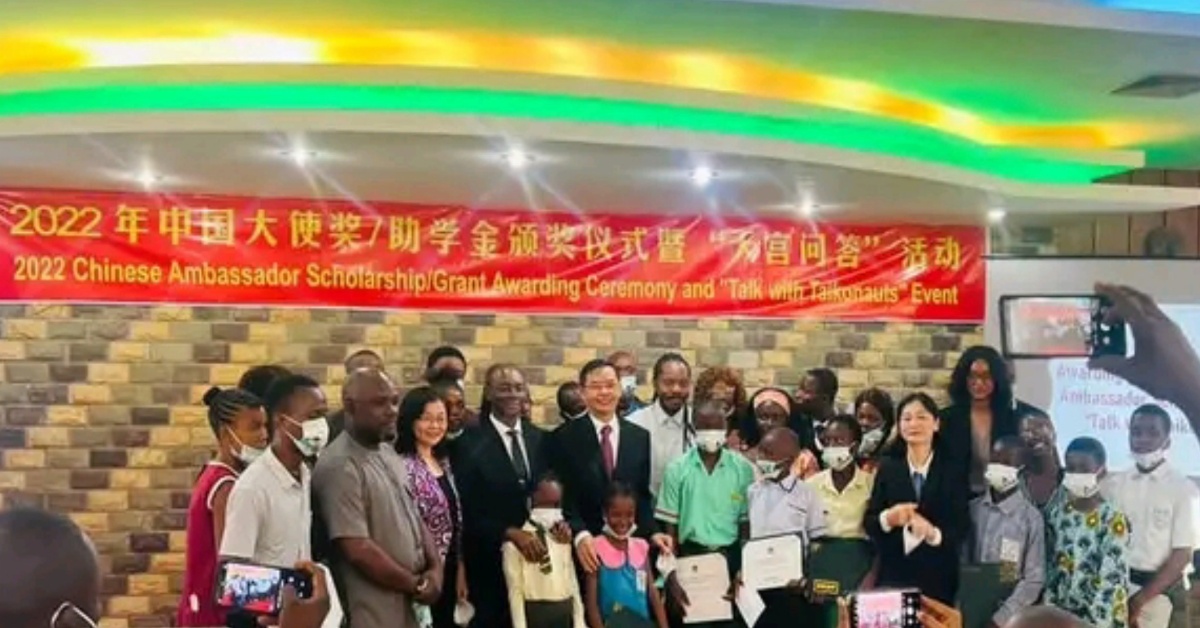 20 Students And 108 Pupils Benefits From The 2022 Chinese Ambassador Scholarship And Grant