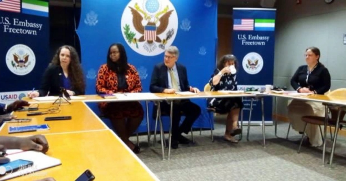 US Ambassador Briefs the Media on Activities in Sierra Leone