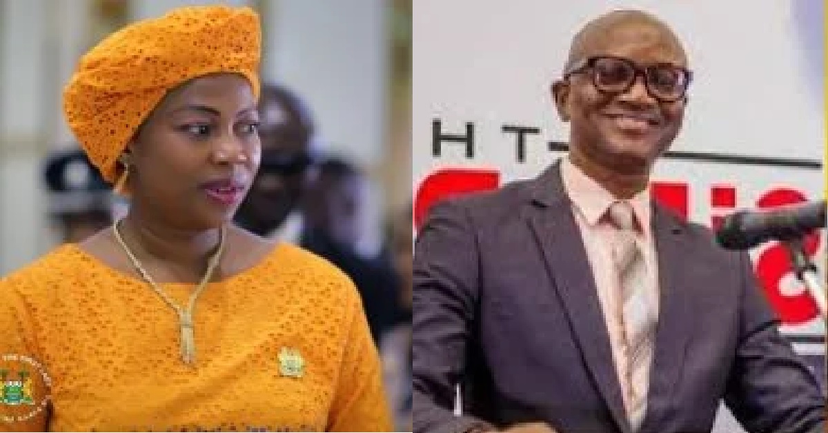 First Lady Madam Fatima Jabbie Bio Blasts Umaru Fofana