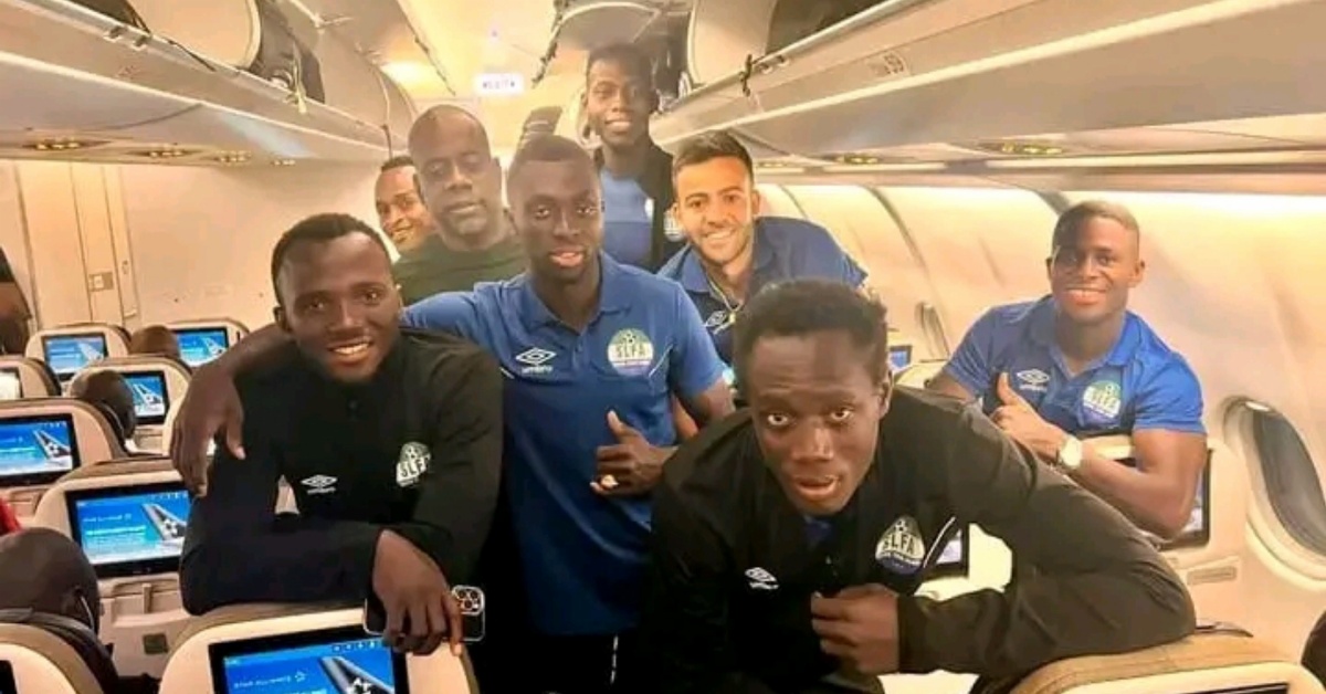 Amidst Visa Challenges, Final Batch of Leone Stars Players Depart Ghana For South Africa