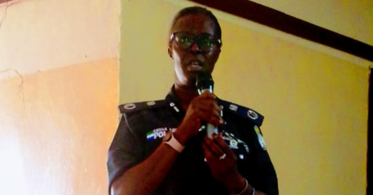BO Lauds First Female Regional Police Commander 