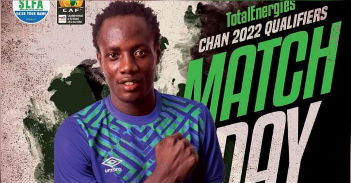 CHAN: Leone Stars B Starting Line up Against Mali