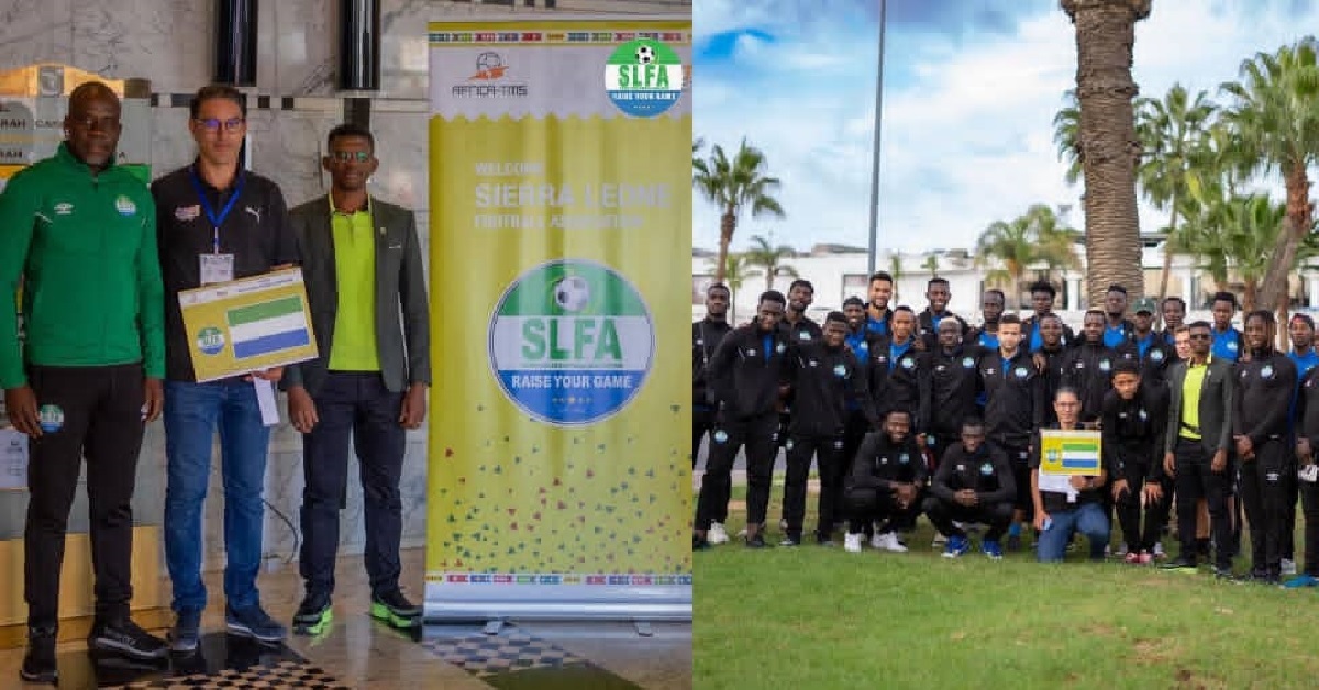Leone Stars Touch Down in Casablanca Ahead of Dr Congo Friendly Match