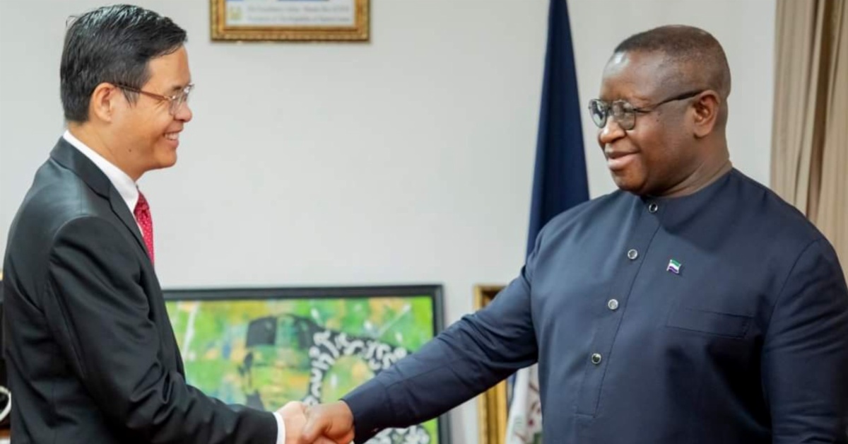 Chinese Ambassador Takes Formal Leave of President Bio, Assures of a Strengthened and Reliable China-Sierra Leone Friendship