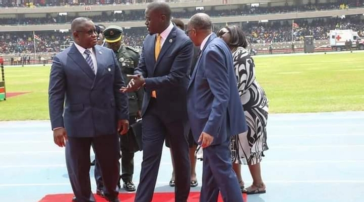 JUST IN: President Bio Gracing The Inauguration Ceremony of New Kenyan President