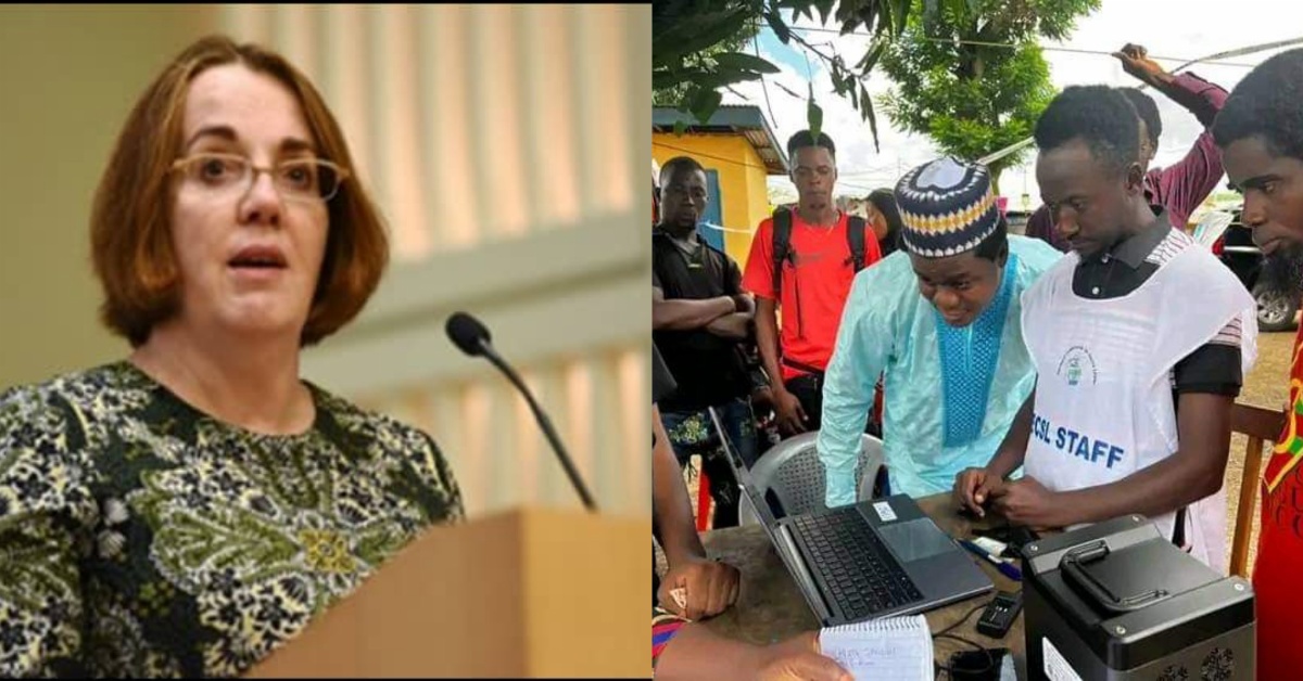 Read What U.S Assistant Secretary Molly Phee Said to Sierra Leoneans About The Voter Registration Process