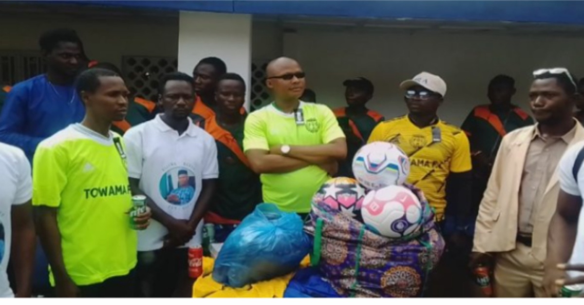 PRA Boss Donates Football Kits To Torwama FC