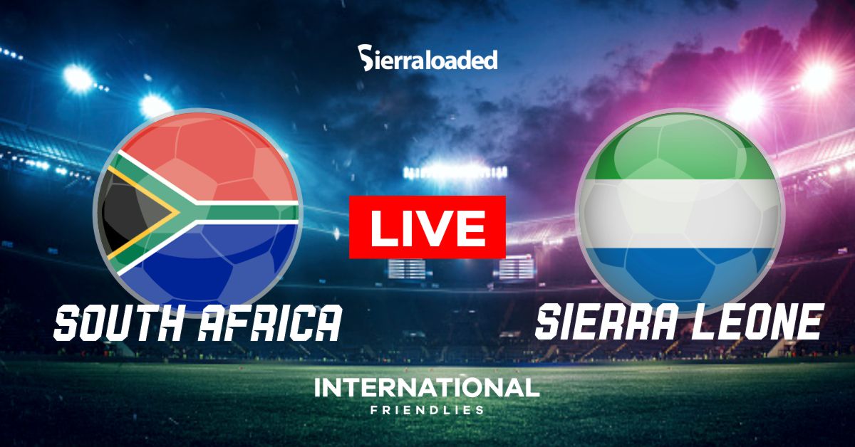 South Africa Vs Sierra Leone || 2022 International Friendly Live