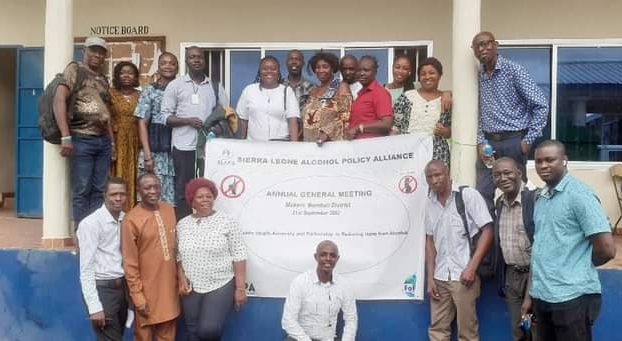 Sierra Leone Alcohol Policy Alliance Holds 2022 AGM
