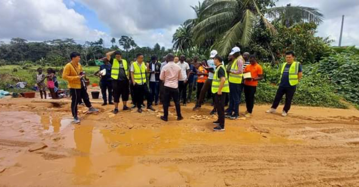 Sierra Leone Roads Authority Holds Prebid Meeting And Site Visit With Construction Firms For The Construction of Kailahun Buedu Road