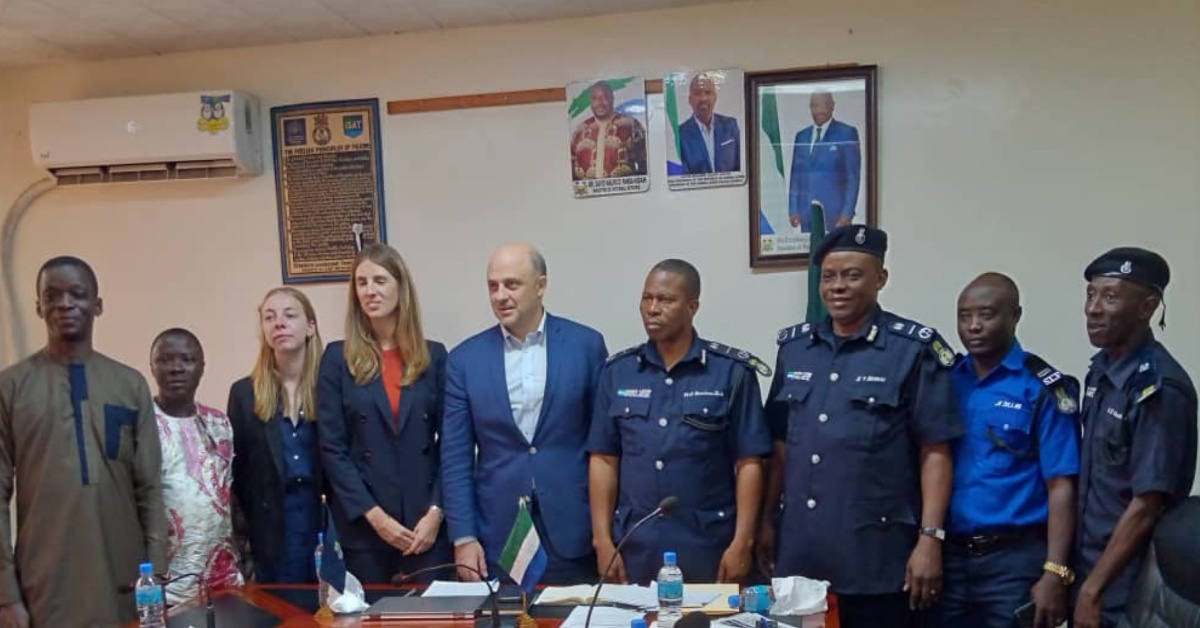 UNICEF And UNDP Engages Sierra Leone Police on Peaceful Election And Social Cohesion