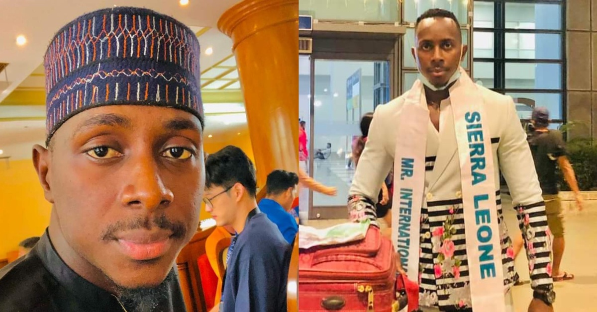 Almon Sall Qualifies For Mr International Pageant 2022 Grand Finale