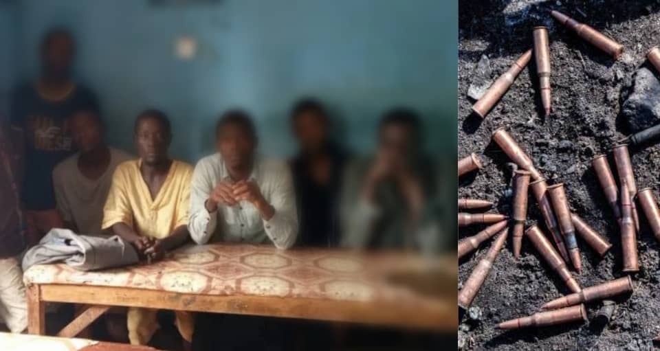 8 Arrested With Kush And 7 AK-47 Bullets
