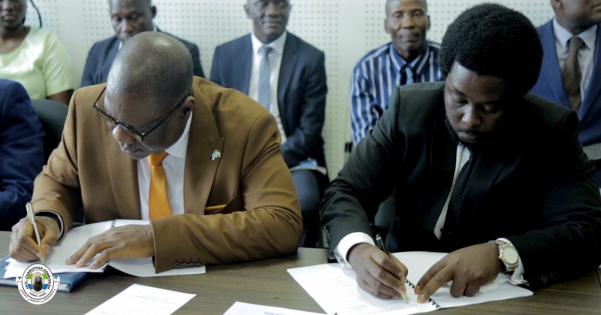ACC and Audit Service Sierra Leone Formalize Partnership to Promote Integrity and Accountability in the Public Service