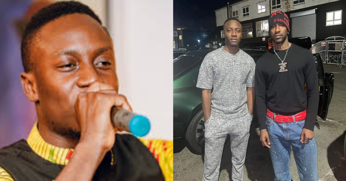 Netizens React as Drizilik is Spotted with British Nigerian Rapper Skepta.