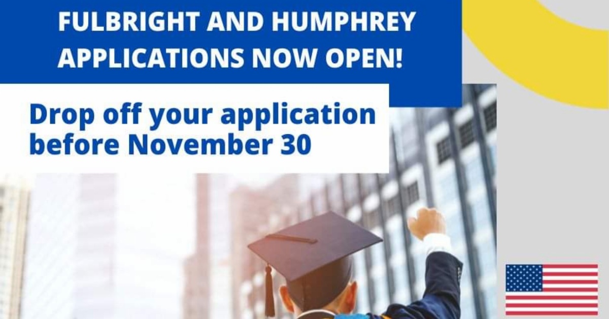 Applications Open for Fulbright and Humphrey Scholarship Opportunities