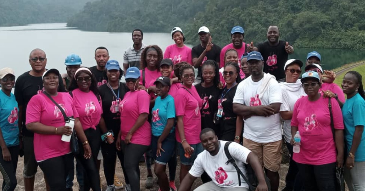GUMA Joins Well Woman Clinic on a Hike For Breast Cancer Fundraising