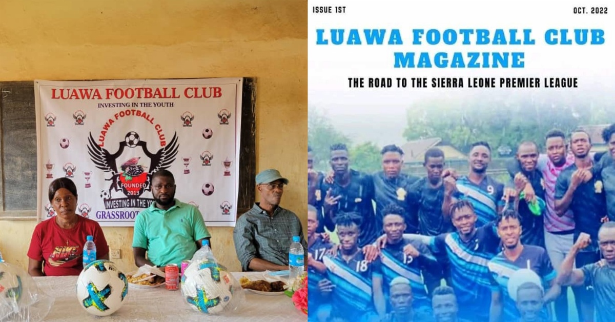 Luawa Fc Publishes The First-Ever Club Magazine In Sierra Leone