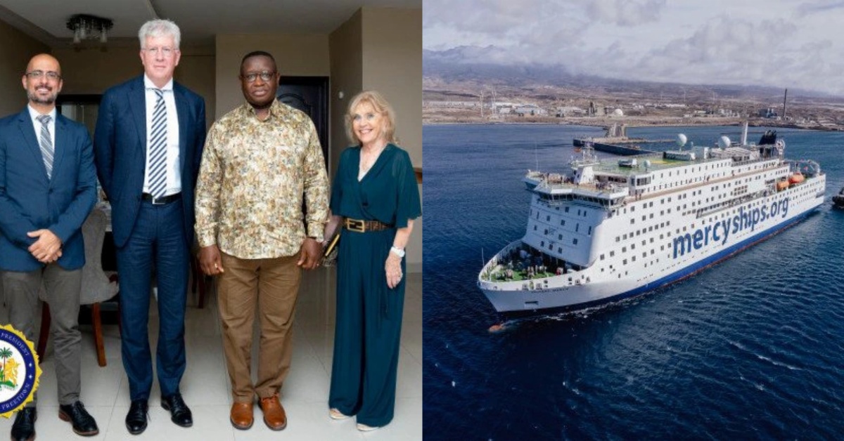 President Bio Meets With Mercy Ships CEO Ahead of Their Return to Sierra Leone