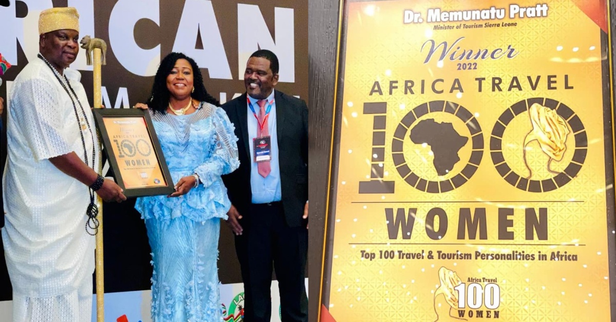 Memunatu Pratt Receives Best West Africa Tourism Minister Award