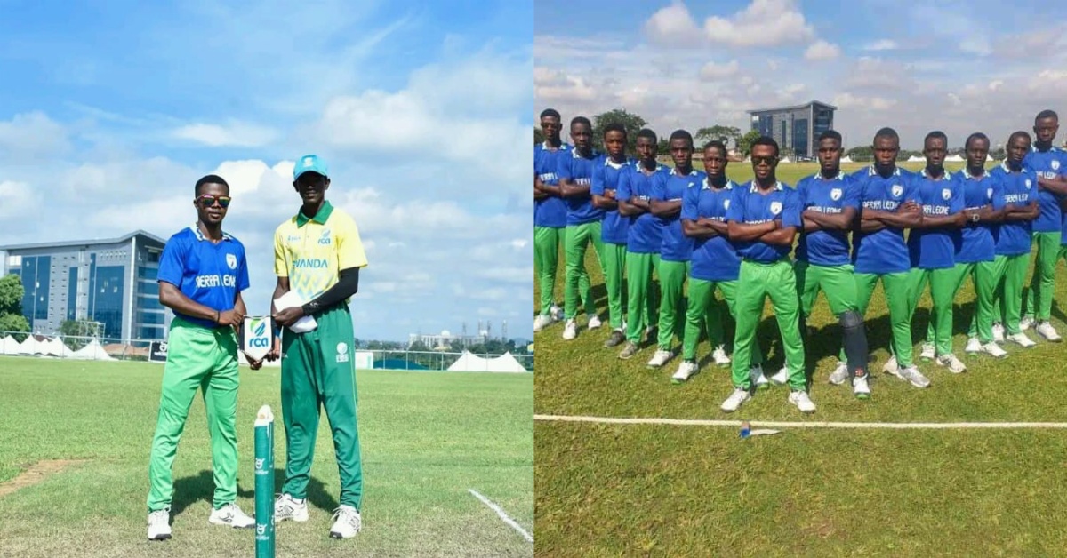 Sierra Leone’s U19-Men Cricket Team Defeats Rewanda in Abuja’s World Cup Qualifier