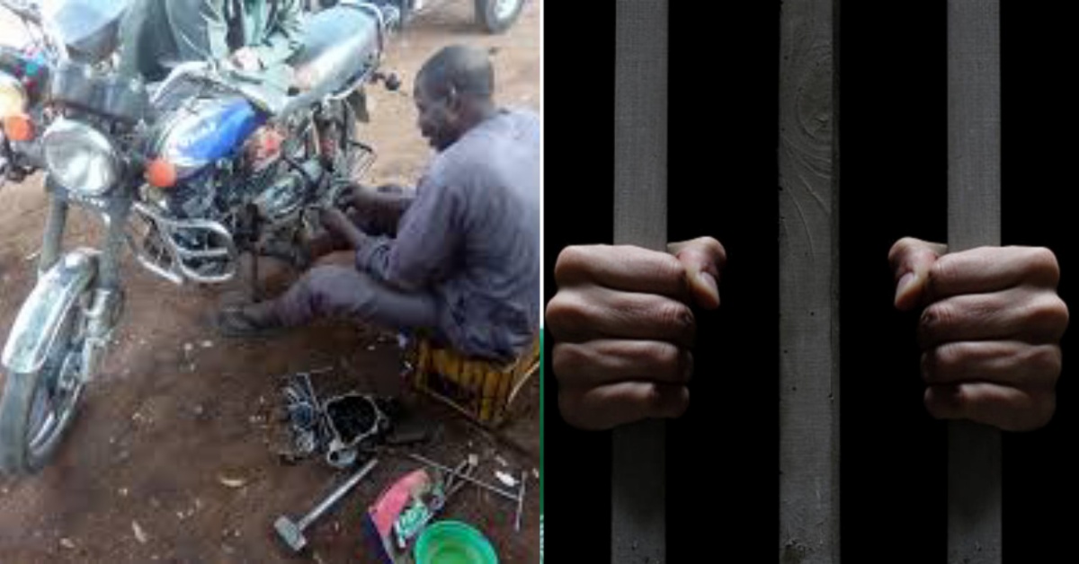 Motorbike Theft: Mechanic Lands in Jail