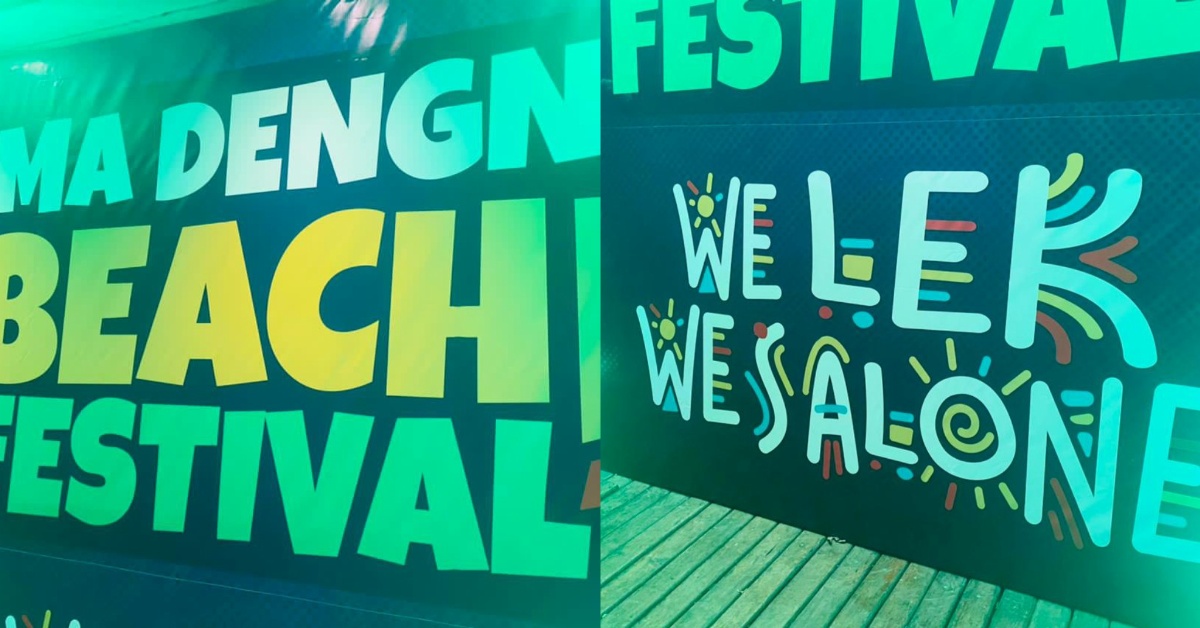 Ma Dengn Launches  ‘We Lek We Salone’ ‘Noto Pan Hype’ Beach Carnival 2022