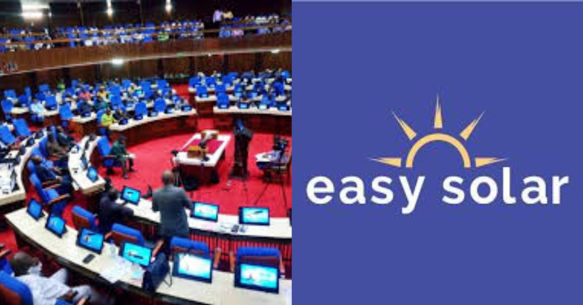 Parliament Writes Easy Solar Company