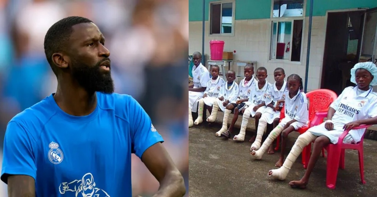 Rudiger Will Use His World Cup Salary to Fund Surgeries For Children in Sierra Leone