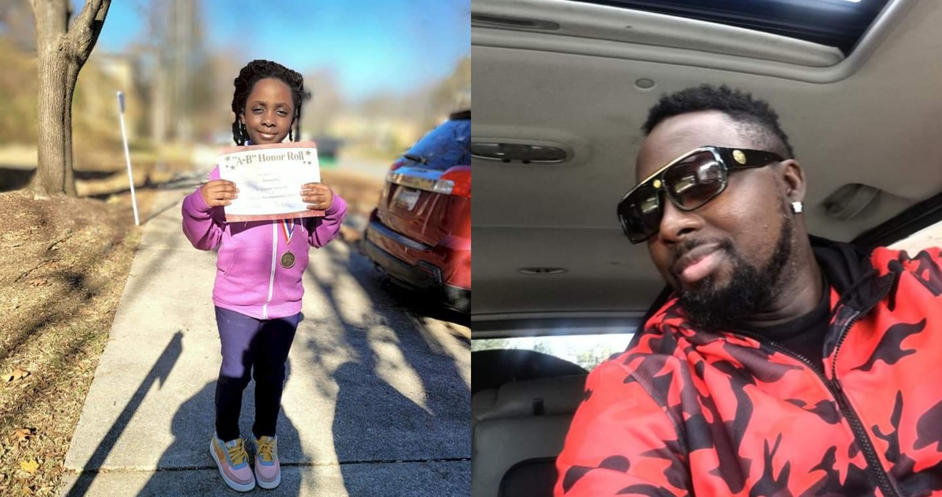 Rapper Base Aphonyx Filled With Pride as Daughter Records Perfect Scores This Year