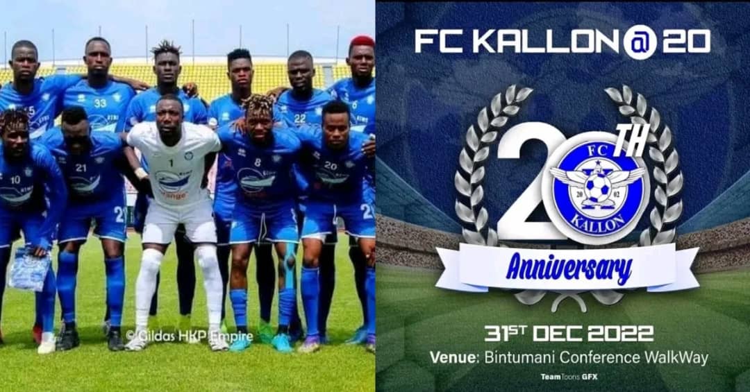 FC Kallon Set to Hold Special Dinner to Celebrate 20 Years of Existence