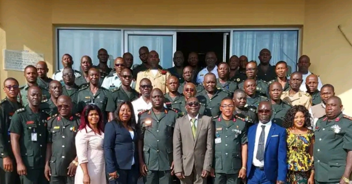 Horton Command And Staff College Sierra Leone, on a Sub-Regional Tour in Liberia