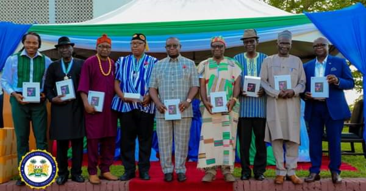 President Bio Empowers Paramount Chiefs, Tribal Heads with Electronic Devices to Monitor Schools in Their Localities