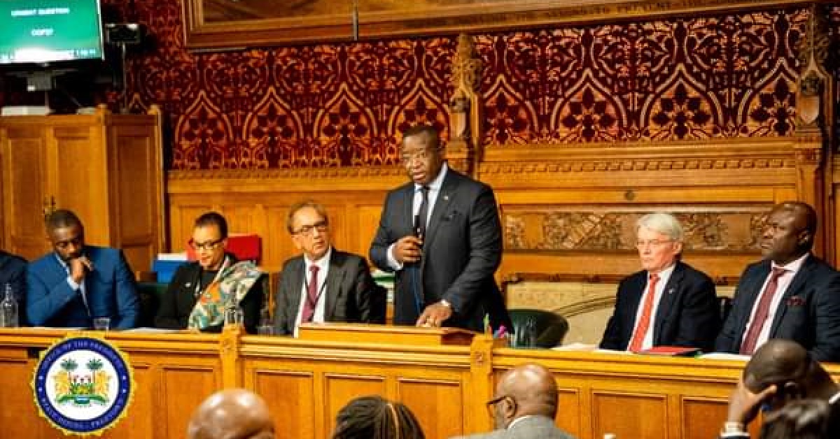 President Bio Addresses The House of Lords on Leadership in Trouble Times in The United Kingdom