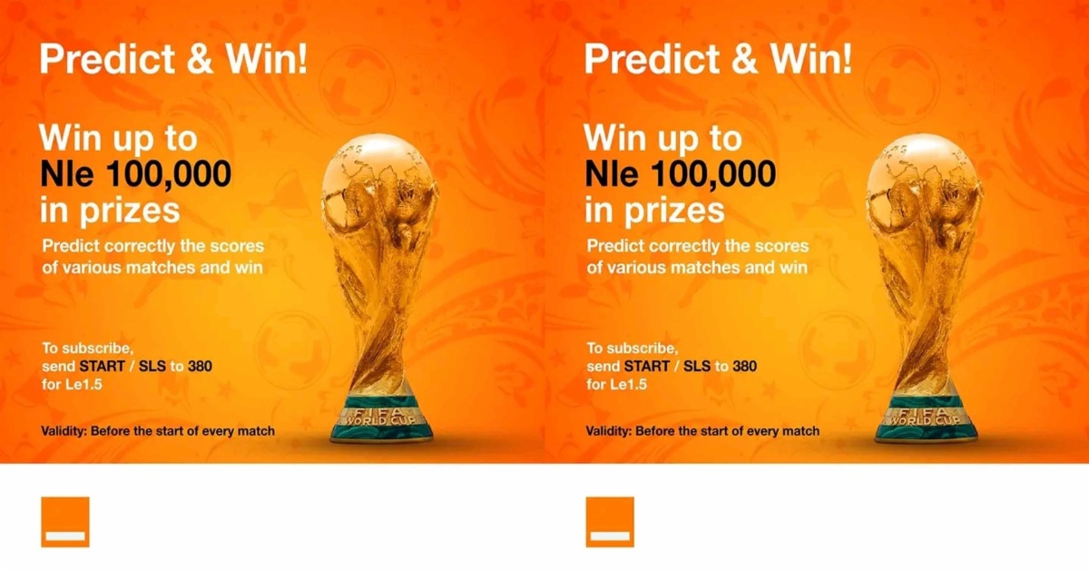 Predict And Win NLE 100,000 Prizes in Orange World Cup Match Predictions
