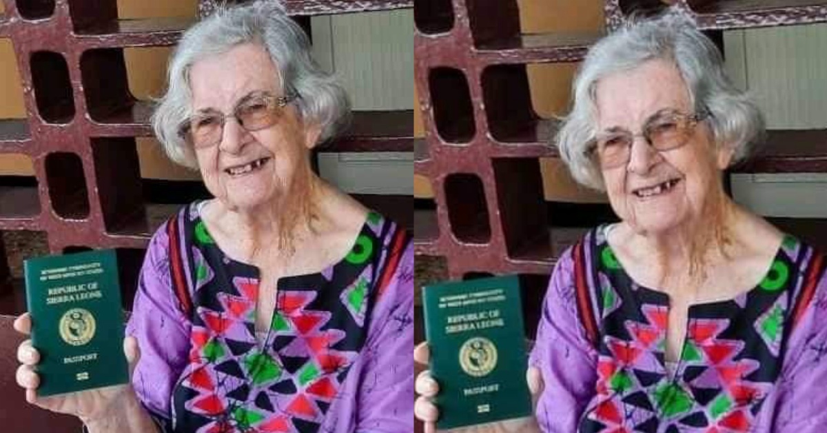 Irish Missionary Sr Teresa McKeon Granted Sierra Leonean Citizenship