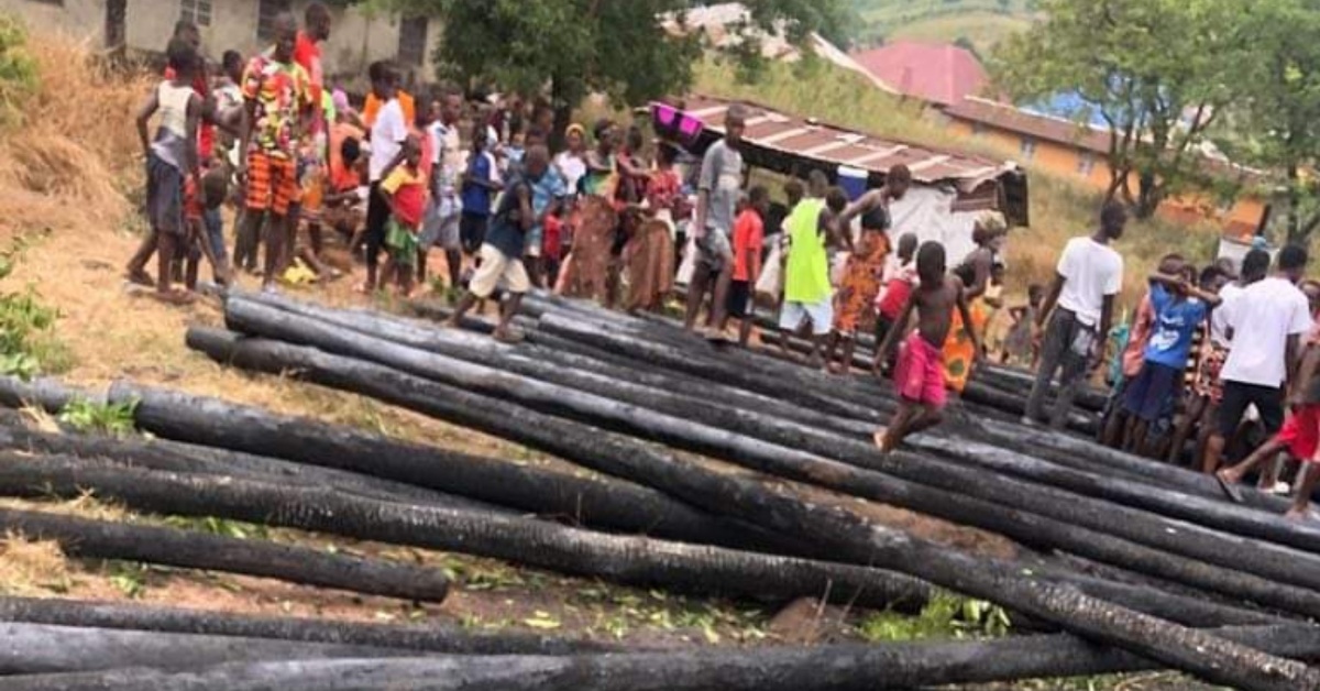 Two Arrested Over Burning of Electricity Poles in Tombo