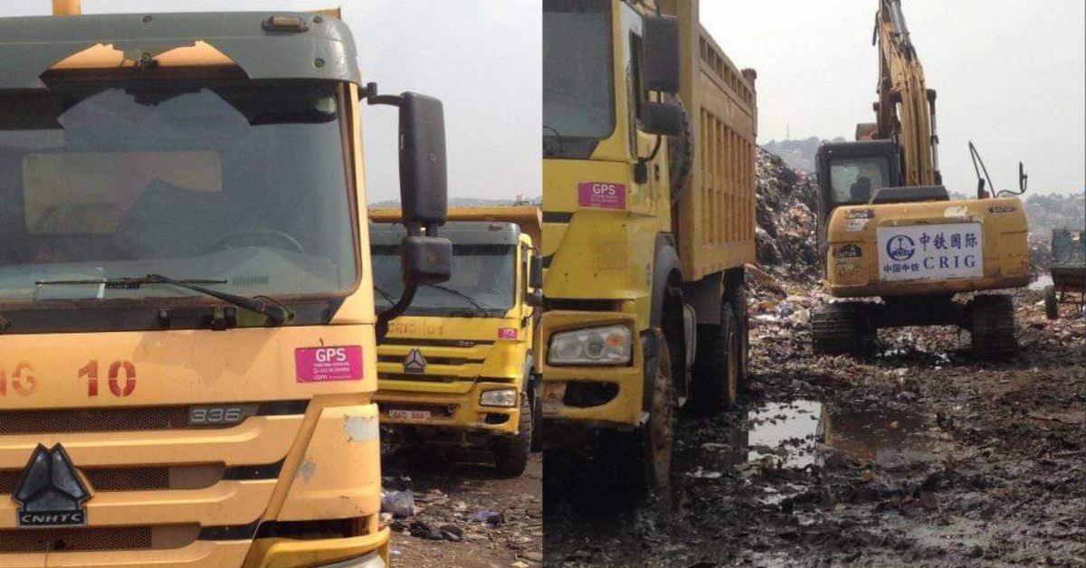 CRIG Offers Machines to Freetown City Council for Clearing and Waste Disposal