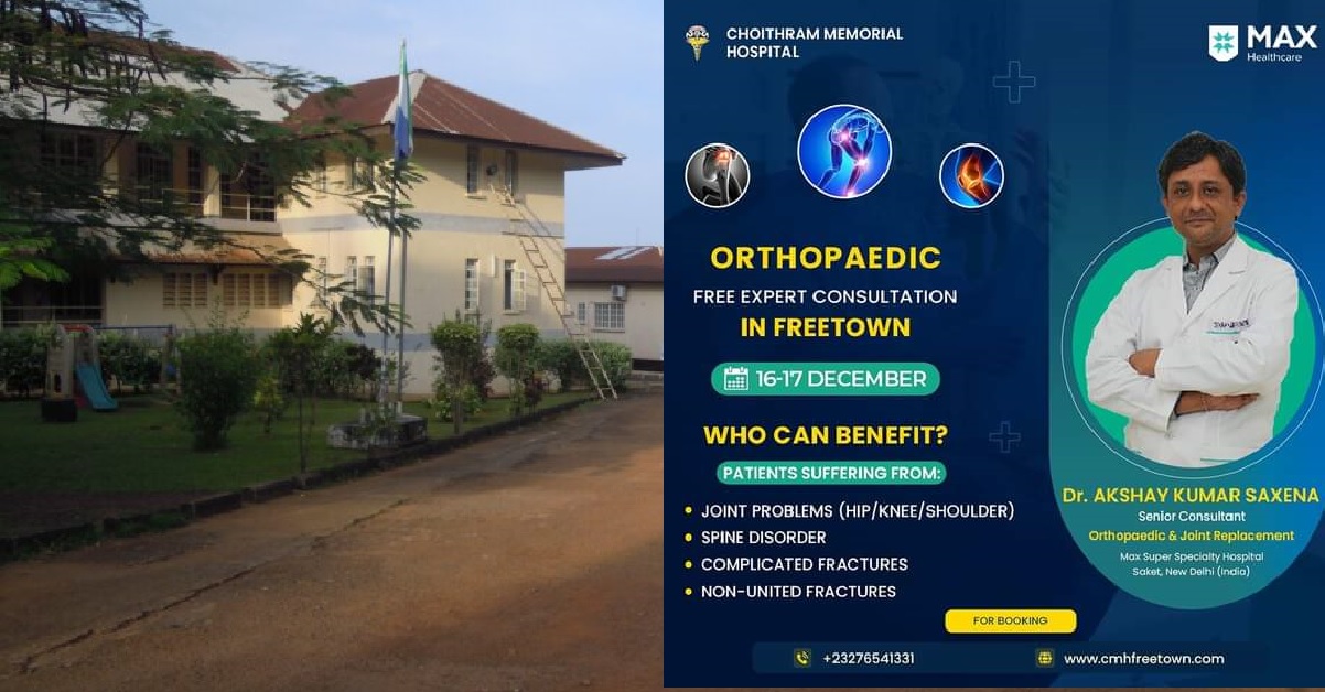 Choithram Memorial Hospital Announces Free Orthopaedic And Cardiology Camp