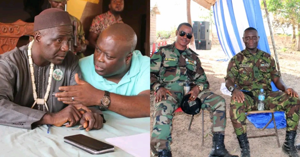 Commander Joint Force Spends Christmas With RSLAF Troops Deployed at Kukuna