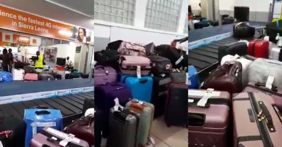 Hundreds of Incoming Passengers’ Baggage Stranded at Lungi Airport