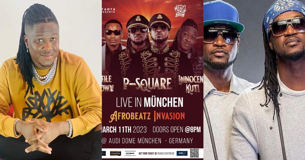 Innocent Alongside P-Square to Headline a Show in Munich, Germany