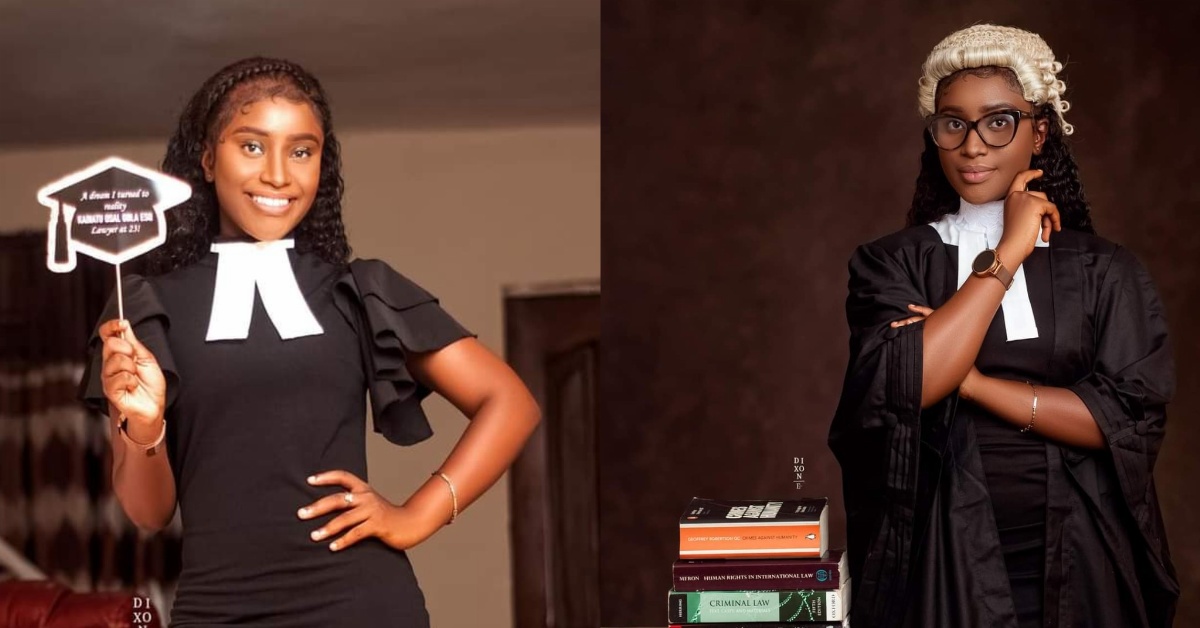 Beautiful Sierra Leonean Lady Called to Bar at 23