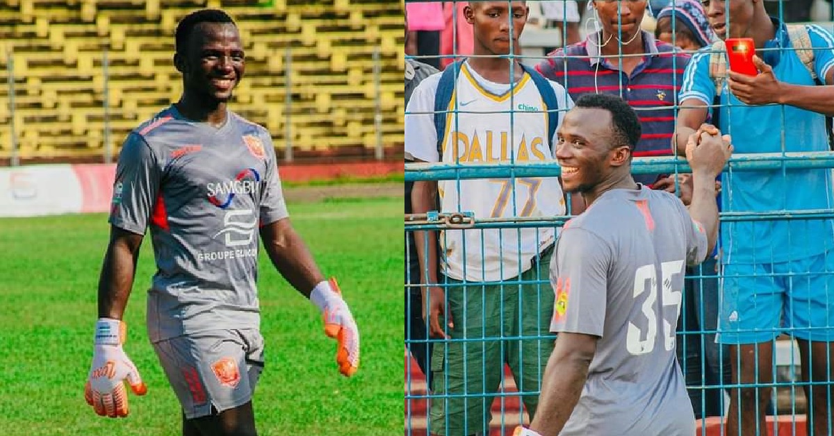 Leone Stars Goalkeeper Mohamed N Kamara Sends Message to Horoya AC After a Clean Sheet Victory Against CO Coyah