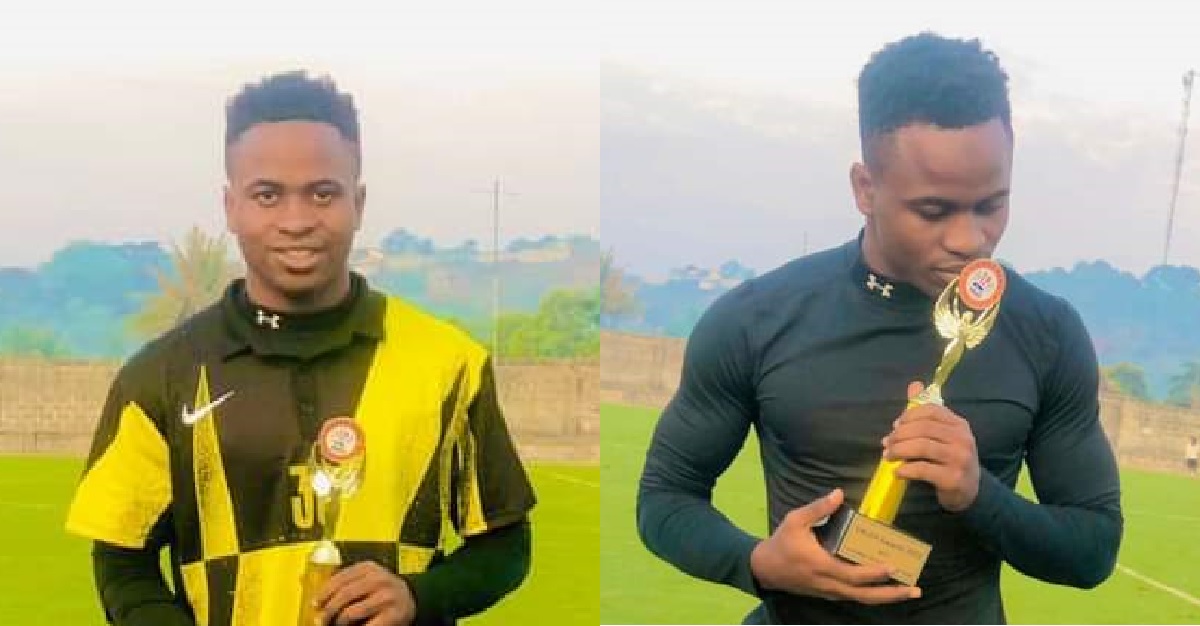 Momoh I Kamara Bags Sierrakono Ent Best Player 2021/2022 Award