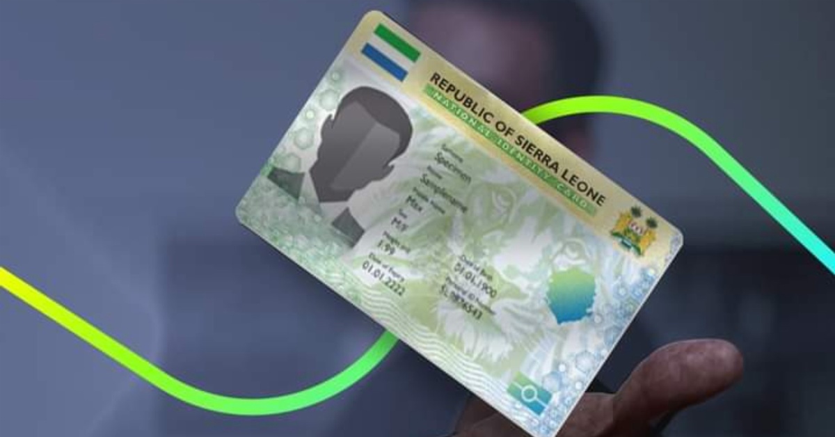 President Bio, NCRA Set to Unveil First National and ECOWAS ID Cards For Citizens